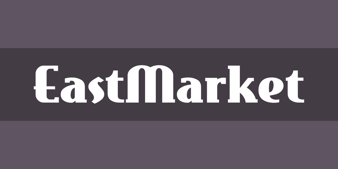 EastMarket Font